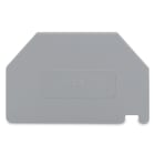 WAGO ELETTRONICA - Piastra di separazione.spessore 2 mm.sporgente.grigio 280-332