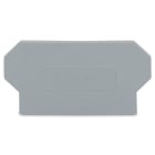 WAGO ELETTRONICA - Piastra di separazione.spessore 2 mm.sporgente.grigio