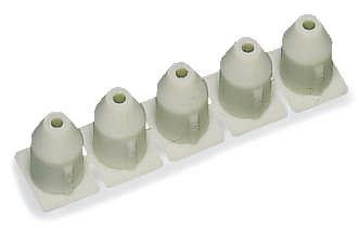 WAGO ELETTRONICA - Fermaisolante.0,25 - 0,5 mm².5 pezzi/striscia.grigio chiaro