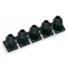 WAGO ELETTRONICA - Fermaisolante.0,75 - 1 mm².5 pezzi/striscia.nero 280-472