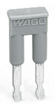 WAGO ELETTRONICA - Ponticello.2 poli.isolato.grigio