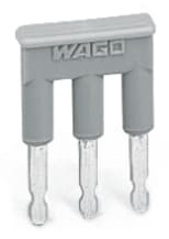 WAGO ELETTRONICA - Ponticello.3 poli.isolato.grigio