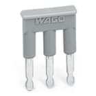 WAGO ELETTRONICA - Ponticello.3 poli.isolato.grigio