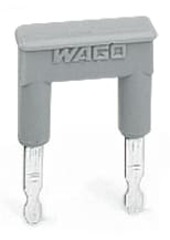 WAGO ELETTRONICA - Ponticello.2 poli.isolato.grigio
