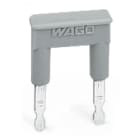 WAGO ELETTRONICA - Ponticello.2 poli.isolato.grigio
