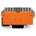 WAGO ELETTRONICA - Morsetto per moduli a innesto diretto.8 poli.con morsetti per 4 conduttori.grigio