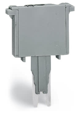 WAGO ELETTRONICA - Componente ad innesto.per morsetti di base.2 poli.grigio 280-801/281-411
