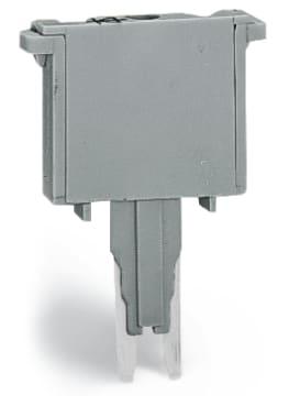 WAGO ELETTRONICA - Componente ad innesto.per morsetti di base.2 poli.grigio