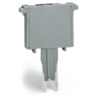 WAGO ELETTRONICA - Componente ad innesto.per morsetti di base.2 poli.grigio