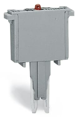 WAGO ELETTRONICA - Componente ad innesto.per morsetti di base.2 poli.grigio