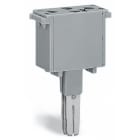 WAGO ELETTRONICA - Custodia vuota a innesto.larghezza 10 mm.Tipo 4.grigio