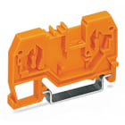 WAGO ELETTRONICA - Distanziatore con lo stesso profilo.adatto per i morsetti per 2 conduttori di tipo orizzontale.arancione 280-902/056-000