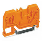 WAGO ELETTRONICA - Distanziatore con lo stesso profilo.adatto per i morsetti per 2 conduttori di tipo orizzontale.arancione