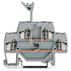 WAGO ELETTRONICA - Morsetto per componente.a due piani.con diodo 1N4007.grigio