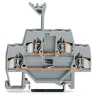 WAGO ELETTRONICA - Morsetto per componente.a due piani.con diodo 1N4007.grigio