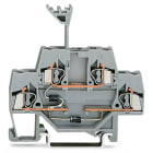 WAGO ELETTRONICA - Morsetto per componente.a due piani.con 2 diodi 1N4007.grigio