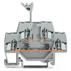 WAGO ELETTRONICA - Morsetto per componente.a due piani.con 2 diodi 1N4007.grigio