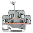 WAGO ELETTRONICA - Morsetto per componente.a due piani.con 2 diodi 1N4007.grigio