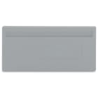 WAGO ELETTRONICA - Piastra di separazione.spessore 2 mm.sporgente.grigio
