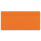 WAGO ELETTRONICA - Piastra di separazione.spessore 2 mm.sporgente.arancione