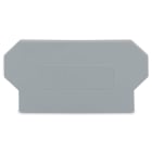 WAGO ELETTRONICA - Piastra di separazione.spessore 2 mm.sporgente.grigio