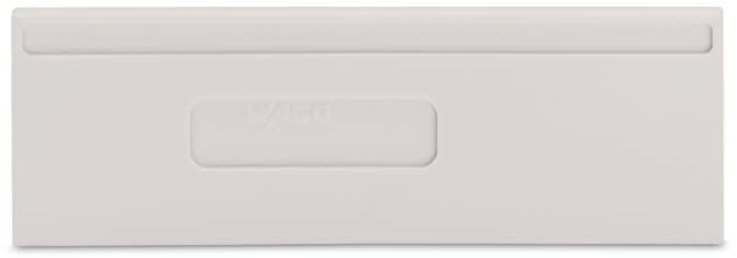 WAGO ELETTRONICA - Piastra di separazione.spessore 2 mm.sporgente.grigio chiaro