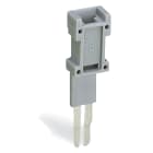 WAGO ELETTRONICA - Modulo di test a innesto.modulare.adatto per tutti i morsetti per montaggio su guida con prese per ponticelli nella barra di corrente delle serie 281,
