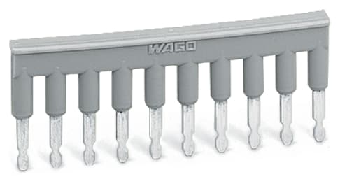 WAGO ELETTRONICA - Ponticello.10 poli.isolato.grigio