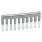 WAGO ELETTRONICA - Ponticello.10 poli.isolato.grigio