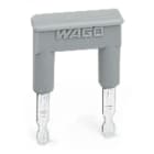 WAGO ELETTRONICA - Ponticello.2 poli.isolato.grigio