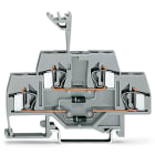 WAGO ELETTRONICA - Morsetto per componente.a due piani.con 2 diodi 1N4007.grigio