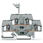 WAGO ELETTRONICA - Morsetto per componente.a due piani.con 2 diodi 1N4007.grigio