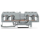 WAGO ELETTRONICA - Morsetto passante per 4 conduttori.4 mm².marcatura centrale.grigio
