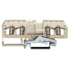 WAGO ELETTRONICA - Morsetto per cavi schermati per 4 conduttori.4 mm².marcatura centrale.bianco