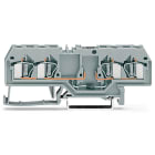 WAGO ELETTRONICA - Morsetto per componente.4 conduttori.con diodo 1N4007.grigio