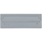 WAGO ELETTRONICA - Piastra di separazione.spessore 2 mm.sporgente.grigio