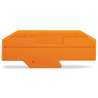 WAGO ELETTRONICA - Piastra terminale.spessore 2 mm.arancione