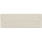 WAGO ELETTRONICA - Piastra di separazione.spessore 2 mm.sporgente.grigio chiaro