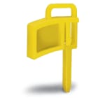 WAGO ELETTRONICA - Blocco.per leva sezionatrice.giallo