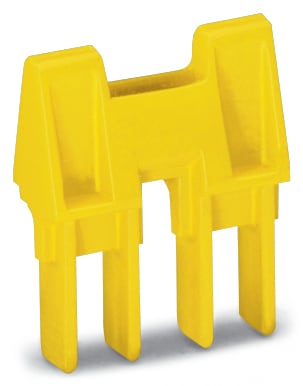 WAGO ELETTRONICA - Dispositivo di interblocco.blocca meccanicamente i collegamenti multipli.2 poli.giallo