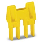 WAGO ELETTRONICA - Dispositivo di interblocco.blocca meccanicamente i collegamenti multipli.2 poli.giallo