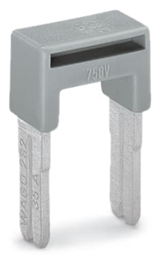 WAGO ELETTRONICA - Ponticello.isolato.grigio