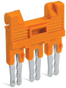 WAGO ELETTRONICA - Ponticello.3 poli.isolato.arancione