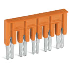 WAGO ELETTRONICA - Ponticello.5 poli.isolato.arancione 282-435