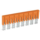 WAGO ELETTRONICA - Ponticello.8 poli.isolato.arancione 282-438
