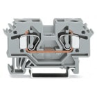 WAGO ELETTRONICA - Morsetto passante per 2 conduttori.6 mm².slot per marcatura laterali.grigio