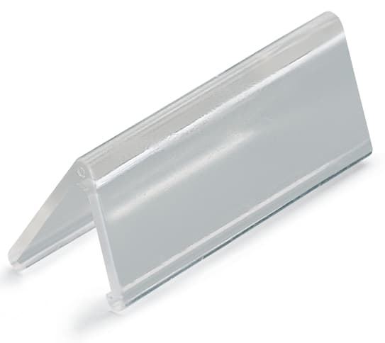 WAGO ELETTRONICA - Coperchio di bloccaggio.blocca meccanicamente i collegamenti multipli.6 poli.trasparente