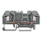 WAGO ELETTRONICA - Morsetto passante per 2 conduttori.6 mm².marcatura centrale.grigio