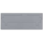 WAGO ELETTRONICA - Piastra di separazione.spessore 2 mm.sporgente.grigio 283-326
