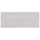 WAGO ELETTRONICA - Piastra di separazione.spessore 2 mm.sporgente.grigio chiaro